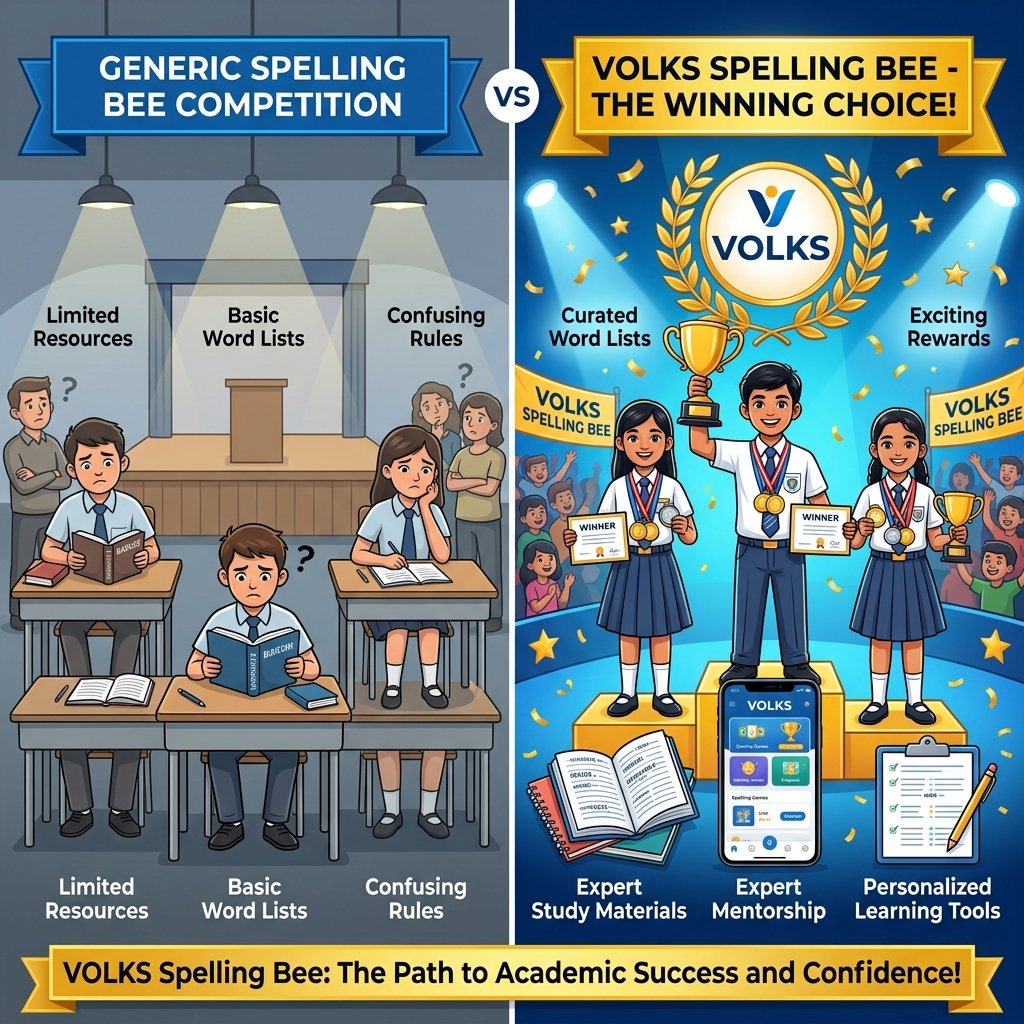 VOLKS vs Other Spelling Competitions
